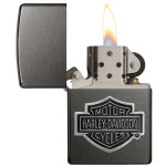Зажигалка Zippo (Зиппо) H-D Bar and Shield 29822