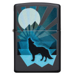 Зажигалка Zippo (Зиппо) Wolf And Moon 29864