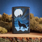 Зажигалка Zippo (Зиппо) Wolf And Moon 29864