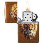 Зажигалка Zippo (Зиппо) Polygonal Lion 29865