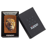 Зажигалка Zippo (Зиппо) Polygonal Lion 29865