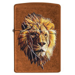 Зажигалка Zippo (Зиппо) Polygonal Lion 29865