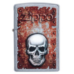 Зажигалка Zippo (Зиппо) Rusted Skull 29870