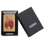 Зажигалка Zippo (Зиппо) Rusty Flame 29878