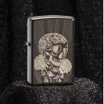 Зажигалка Zippo (Зиппо) Fancy Skull 29883