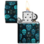 Зажигалка Zippo (Зиппо) Sugar Skulls Design 46017