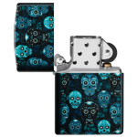 Зажигалка Zippo (Зиппо) Sugar Skulls Design 46017