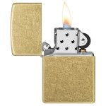 Зажигалка Zippo (Зиппо) Regular Street Brass 48267