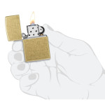 Зажигалка Zippo (Зиппо) Regular Street Brass 48267