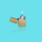 Зажигалка Zippo (Зиппо) Regular Street Brass 48267