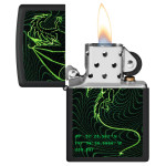 Зажигалка Zippo (Зиппо) Cyberpunk Dragon Design 48497