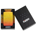 Зажигалка Zippo (Зиппо) Ombre Orange Yellow Design 48512