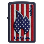 Зажигалка Zippo (Зиппо) Patriotic Flame Design 48560