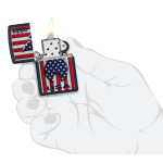 Зажигалка Zippo (Зиппо) Patriotic Flame Design 48560