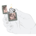 Зажигалка Zippo (Зиппо) Death Kiss Design 48594