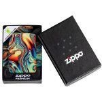 Зажигалка Zippo (Зиппо) Colorful Swirl Pattern 48612