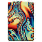 Зажигалка Zippo (Зиппо) Colorful Swirl Pattern 48612