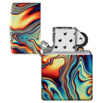 Зажигалка Zippo (Зиппо) Colorful Swirl Pattern 48612