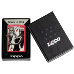 Зажигалка Zippo (Зиппо) Skull King Queen Beauty 48624