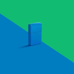 Зажигалка Zippo (Зиппо) Regular Sky Blue Matte 48628