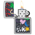 Зажигалка Zippo (Зиппо) All Luck Design 48682