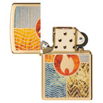 Зажигалка Zippo (Зиппо) Elements Of Earth Design 48729