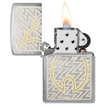 Зажигалка Zippo (Зиппо) Tread Flame Design 48789