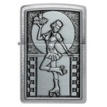 Зажигалка Zippo (Зиппо) Roller Waitress 48904