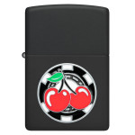 Зажигалка  Zippo (Зиппо) Poker Chip with Cherries 48905