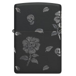 Зажигалка Zippo (Зиппо) Flower Skulls Design 48931