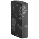 Зажигалка Zippo (Зиппо) Flower Skulls Design 48931