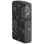 Зажигалка Zippo (Зиппо) Flower Skulls Design 48931