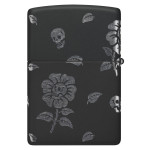 Зажигалка Zippo (Зиппо) Flower Skulls Design 48931
