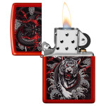 Зажигалка Zippo (Зиппо) Dragon Tiger Design 48933