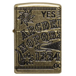 Зажигалка Zippo (Зиппо) Ouija Board Design Armor 49001