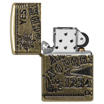 Зажигалка Zippo (Зиппо) Ouija Board Design Armor 49001