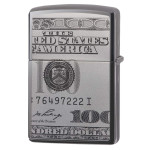 Зажигалка  Zippo (Зиппо) Currency Design 49025