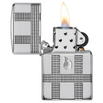 Зажигалка  Zippo (Зиппо) Geometric Weave Design Armor 49079