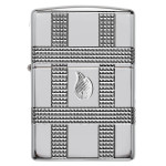 Зажигалка  Zippo (Зиппо) Geometric Weave Design Armor 49079