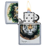 Зажигалка  Zippo (Зиппо) SPAZUK Tiger 49090