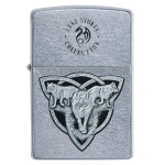 Зажигалка  Zippo (Зиппо) ANNE STOKES Wolf Trio Canvas 49099
