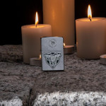 Зажигалка  Zippo (Зиппо) ANNE STOKES Wolf Trio Canvas 49099