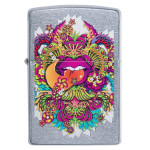 Зажигалка  Zippo (Зиппо) Psychedelic Lips 49110