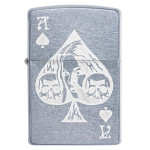 Зажигалка  Zippo (Зиппо) Ace of Spades Goth 49113