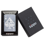 Зажигалка  Zippo (Зиппо) Ace of Spades Goth 49113