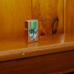 Зажигалка  Zippo (Зиппо) Irish Skull Design 49121