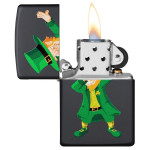 Зажигалка  Zippo (Зиппо) Dabbing Leprechaun Design 49124
