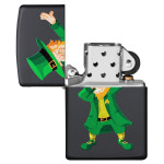 Зажигалка  Zippo (Зиппо) Dabbing Leprechaun Design 49124