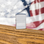 Зажигалка  Zippo (Зиппо) Etched Freedom Design 49129