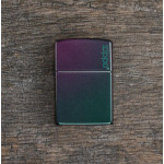 Зажигалка  Zippo (Зиппо) Reg Iridescent Matte Logo 49146ZL